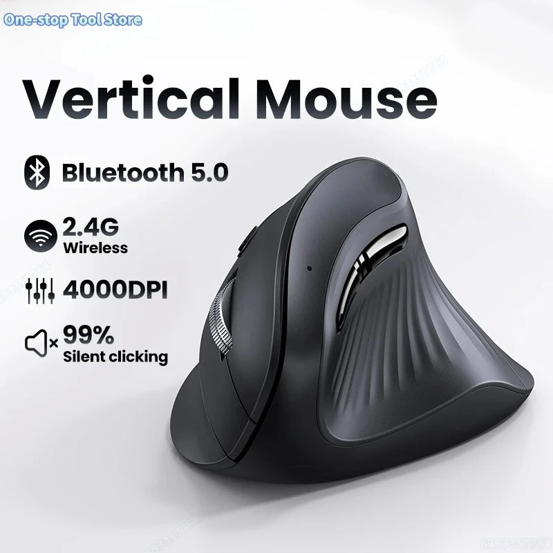 souris sans fil bluetooth 5.0 2.4g ergonomique 4000dpi 6 boutons muets pour macbook tablette ordinateurs portables ordinateur pc souris souris sans fil bluetooth 5.0 2.4g ergonomique 4000dpi 6 boutons muets pour macbook tablette ordinateurs portables ordinateur pc souris